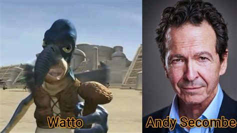 Character and Voice Actor - Star Wars Pit Droids - Watto - Andy Secombe ...