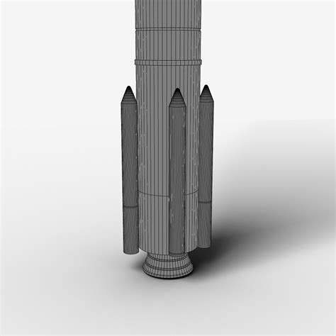 PSLV rocket - Polar Satellite Launch Vehicle 3D Model $32 - .lwo .unknown .obj - Free3D