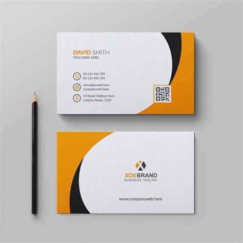 Minimalist business card design - MasterBundles