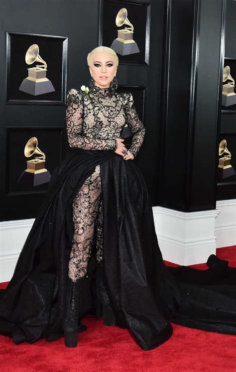 Lady Gaga at the 60th Annual Grammy Awards at Madison Square Garden in New York City 01/28/2018 ...