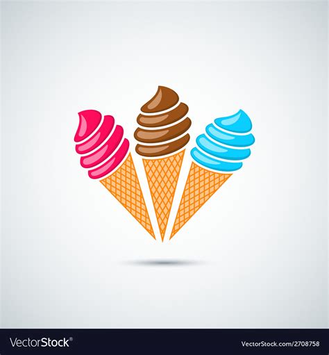 Ice cream design background Royalty Free Vector Image