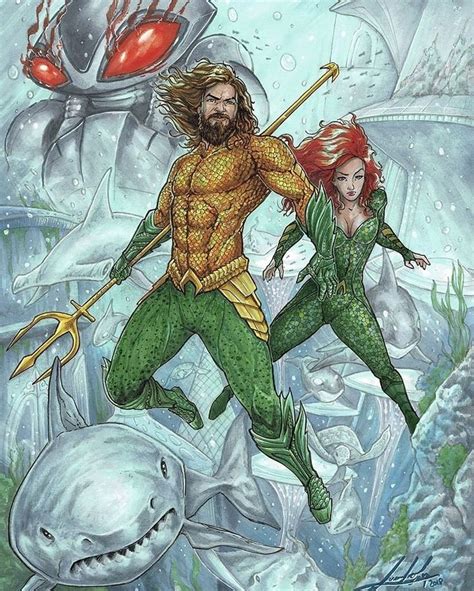 AQUAMAN & MERA by @RudyAo @prideofgypsies @amberheard #Aquaman #Mera #AquamanMovie | Aquaman ...