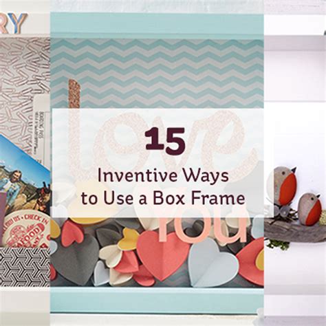 15 Inventive Ways to Use a Box Frame | Hobbycraft