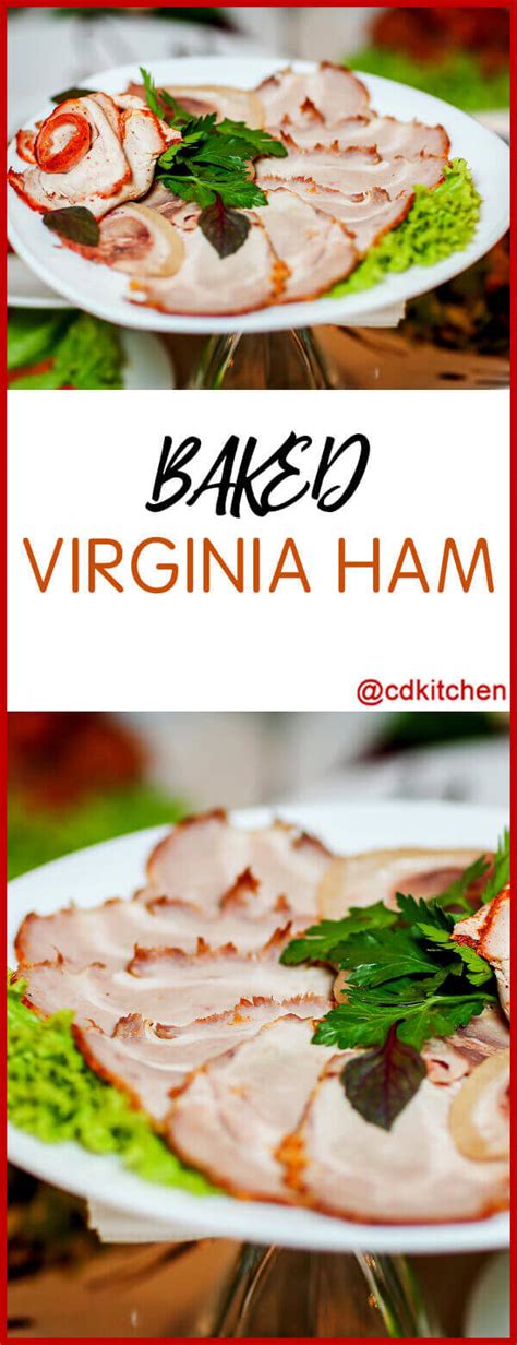 Baked Virginia Ham Recipe | CDKitchen.com