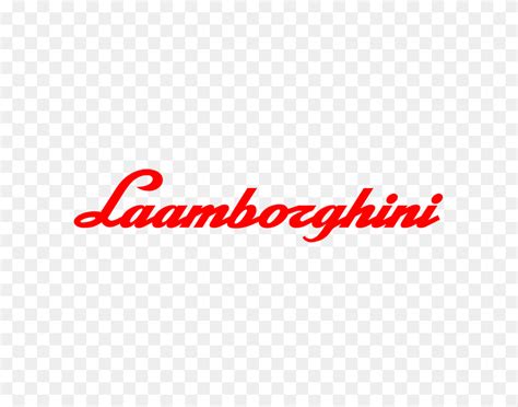 Lamborghini Text Logo