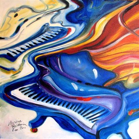 JAZZ PIANOS GRAND - by Marcia Baldwin from Abstracts | (Search Results ...