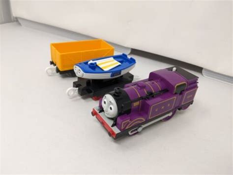 Thomas & Friends Trackmaster Ryan & Skiff Motorized Engine TOMY Plarail EUC | #4599266294