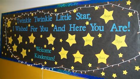 Miss Wells Kinder Stars: Welcome to Kindergarten Bulletin Board