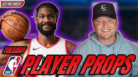 NBA Player Props Today 12/19/2023 | Finding FREE Player Props RAW & UNEDITED - YouTube