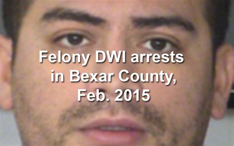 In Bexar County, nearly 60 felony DWI arrests in February - San Antonio ...