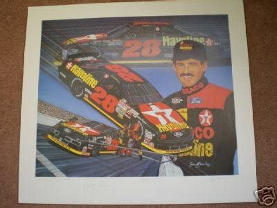 Davey Allison Autograph Trading Card Proof Nascar | #37803864