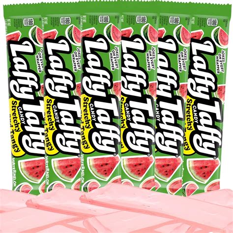 Amazon.com : Watermelon Laffy Taffy Bulk - Laffy Taffy Candy (6 Laffy ...