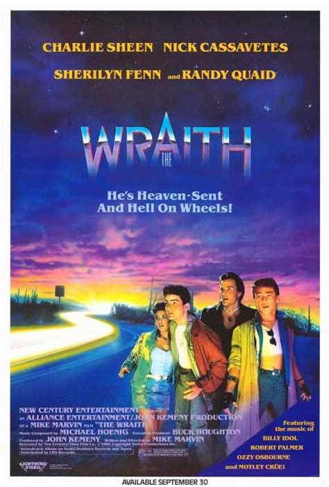 The Wraith movie poster - Horror Society