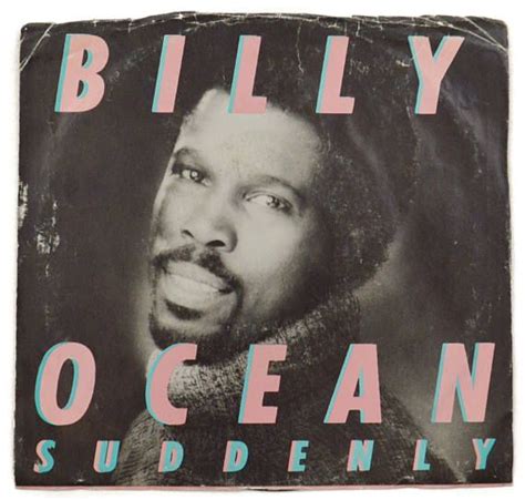 Vintage 80s Billy Ocean Suddenly Pop R&B Picture Sleeve 45-RPM | Billy ...