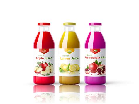 Fruit Juice Label Design :: Behance