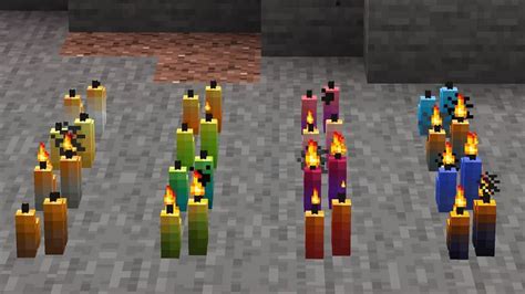 How do you light candles in Minecraft?