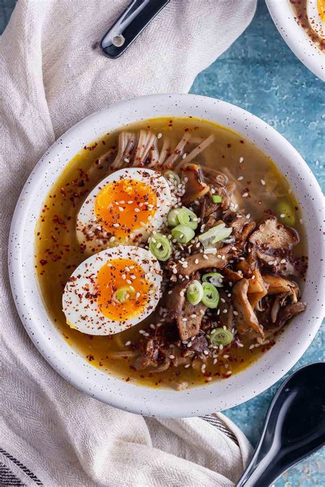 Mushroom Miso Soup with Soba Noodles • The Cook Report