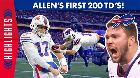 Josh Allen's First 200 Career Touchdowns!