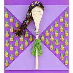 Summer spoon doll - spoon dolls craft - make your own dolls - fun kids crafts - crafts for camp ...