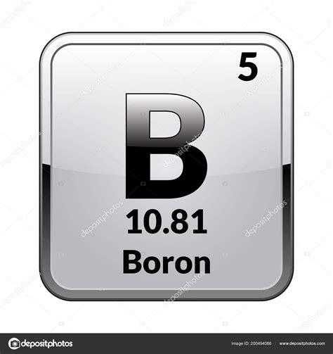 Periodic Table Boron Element Symbol - Periodic Table Timeline