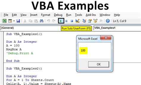 VBA例子| 4 Excel VBA宏的例子对初学者 - 金博宝官网网址