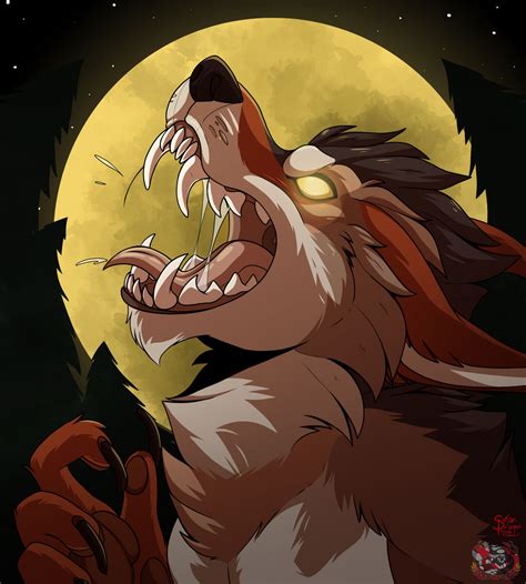 [C] Werewolf YCH-Werecoyote by SukariDragon on DeviantArt