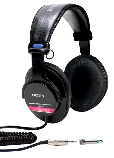 Amazon.com: Sony MDRV6 Studio Monitor Headphones with CCAW Voice Coil: Home Audio & Theater