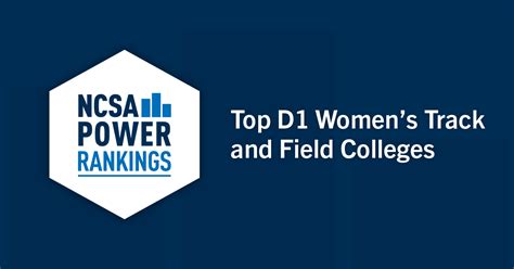 Best Division 1 Women’s Track and Field Colleges | NCSA Power Rankings 2022