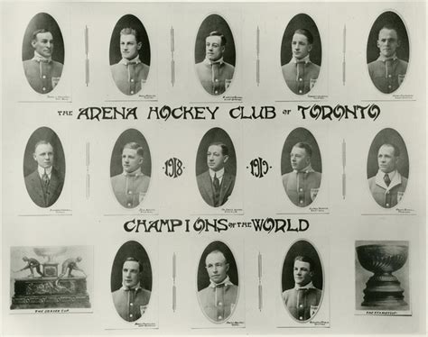 Toronto Arenas - Stanley Cup Champions - 1918 | HockeyGods