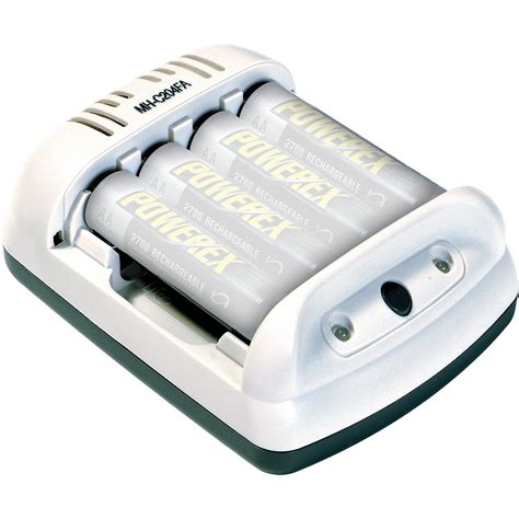 Powerex MH-C204FA AA / AAA NiMH or NiCD Battery Charger