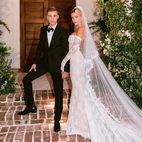 Hailey Bieber wedding dress lookbook and where to get similar ones