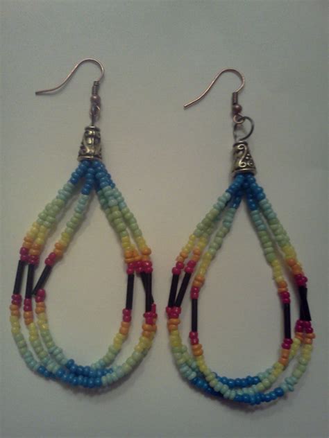 15 DIY Seed Bead Earring Patterns - Guide Patterns