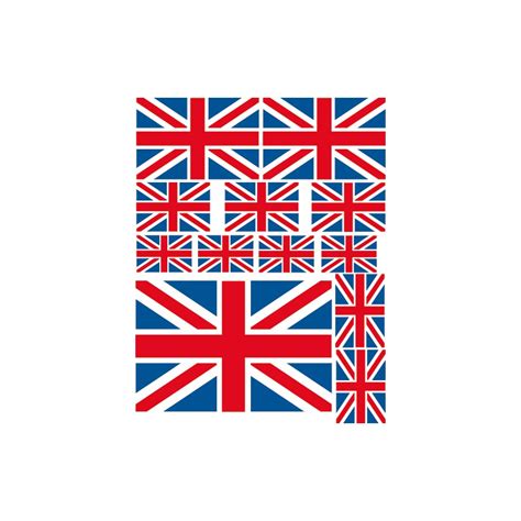 Stickers drapeau Anglais - Stickers en Kit