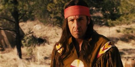 In the Ridiculous 6, Adam Sandler dresses up as a Native American ...