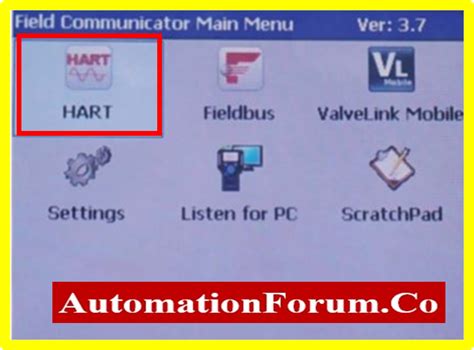 HART transmitter calibration procedure - For pressure transmitter