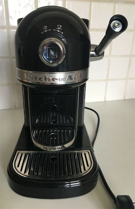 KitchenAid Artisan Nespresso Coffee Machine - Black 5KES0503BOB # ...