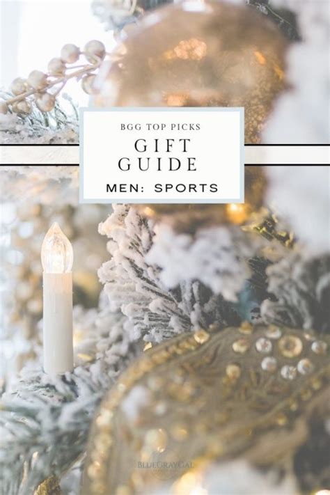 Gifts for Men who Play Sports - bluegraygal