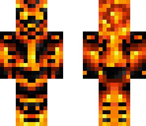 Flame Fire | Minecraft Skin