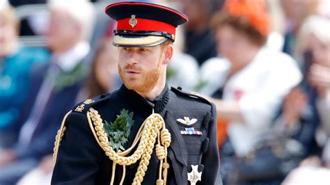 Prince Harry explains why he won't be wearing his military uniform to Queen Elizabeth II's ...