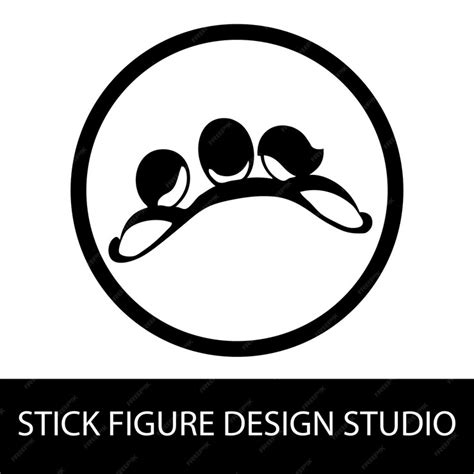 Premium Vector | Stick figure designs