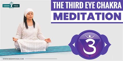 Third Eye Chakra Meditation, Mantra, Affirmation|Siddhi Yoga