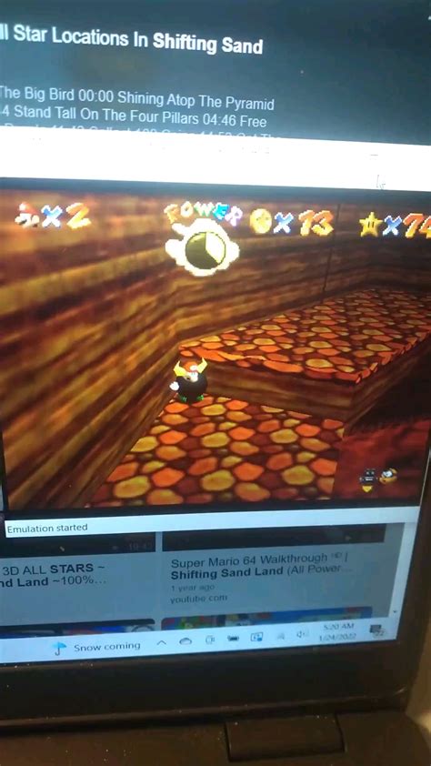 Super Mario 64! Is this a glitch? : r/Mario