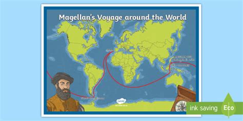 Ferdinand Magellan Explorer Map