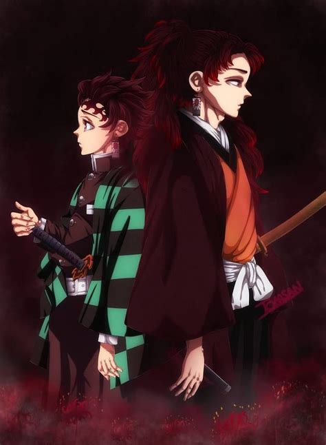 Tanjirou and Yoriichi by JonasanJosta, yoriichi and tanjiro HD phone ...