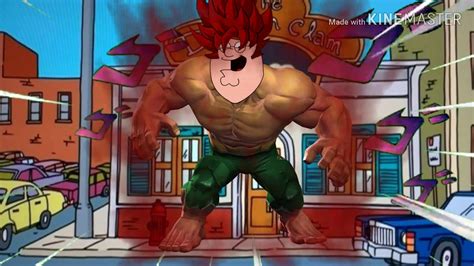 Peter Griffin transforms into Super Saiyen Red - YouTube