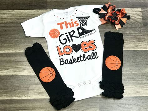 Baby basketball outfit, girls basketball/ baby girls onesie/ sports ...