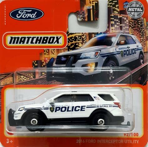 Matchbox Ford Police Interceptor - Etsy