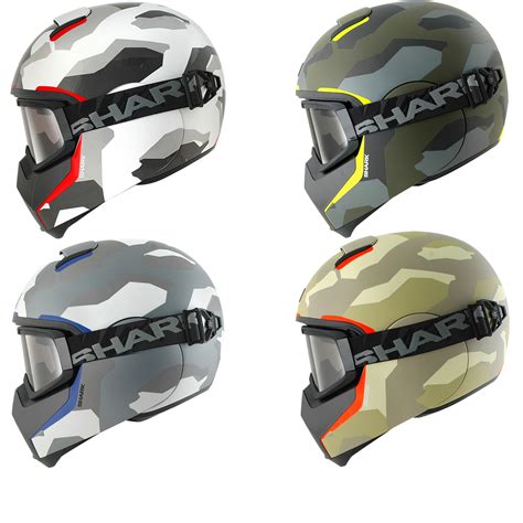 Shark Vancore Wipeout Motorcycle Helmet Goggles Full Face Urban ...