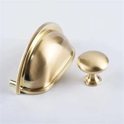 3" Brushed Gold Dresser Knobs Drawer Pull Handles Kitchen Cabinet Pulls ...