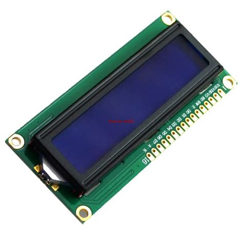 10PCS/LOT 1602 LCD (Blue Screen) LCD with backlight of the LCD screen 51 learning board ...